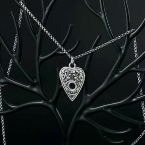Ouija planchet necklace